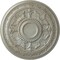 Ekena Millwork Tellson Ceiling Medallion (Fits Canopies up to 6 3/4"), Hand-Painted Flash Gold, 30 5/8"OD x 2 1/2"P CM30TEFLS - alternate 1